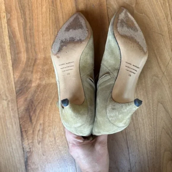 Isabelle Marant suede booties size 39 - Picture 7 of 9